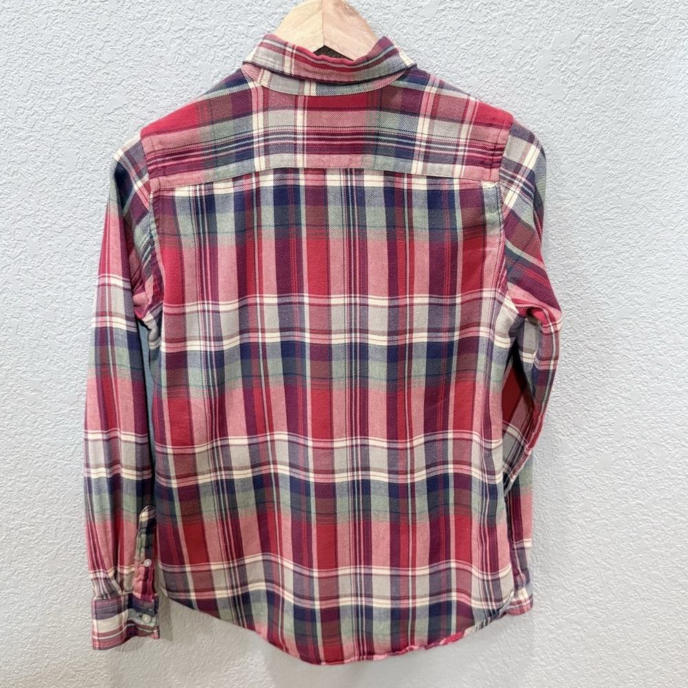 Polo Ralph Lauren Women's S Plaid Flannel Button Down Shirt - Picture 2 of 12